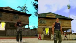 Gta San Andreas V4 COMPARISON