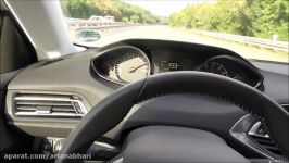 2014 Peugeot 308 125 THP Top Speed on German Autobahn