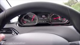 2014 Peugeot 208 e HDi FAP 92 HP Topspeed on German Autobahn