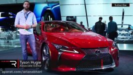 2018 Lexus LC500  Redline First Look  2016 Detroit Auto Show