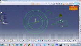 مجموعه فرادرس های محیط طراحی یا محیط Sketcher نرم افزار کتیا CATIA  بخش 4