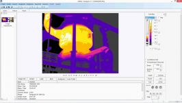 قسمت اول آموزش تحلیل ترموگرافی نرم افزار دوربین ترموویژن NECAvio