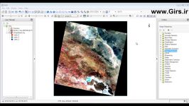 آموزش ویدئویی برش تصاویر ماهواره ای در نرم افزار Envi