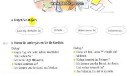 آموزش زبان آلمانی M.F.Calamus درس 1 بخش 1 کتاب Berliner Platz neu.A1 1