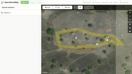 OpenStreetMap iD Web Editor  How map some huts and roads in South Sudan.