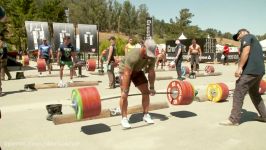 The CrossFit Games  Mens Ranch Deadlift Ladder