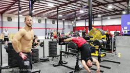 100s workout  Rich Froning Danica Patrick