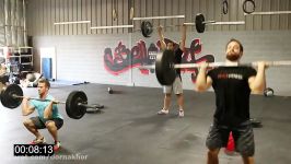 Rich Froning and Rory McKernan do Heavy Fran