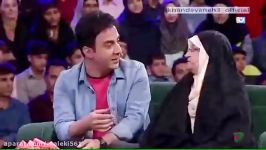 عیدی مادر عمو پورنگ به رامبد جوان در برنامه خندوانه