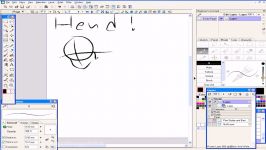 How to use the mouse to draw anime in manga studio 4.0.2 Pt.2