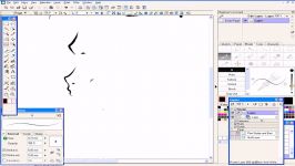 How to use the mouse to draw anime in manga studio 4.0.2 Pt.1