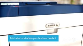 The Xerox Phaser 6510 Above and Beyond for Business