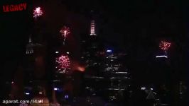 Moscow Russia New Years Fireworks Show HD Official HD