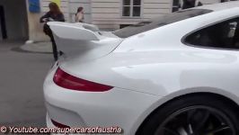 صدای اگزوز 2014 Porsche 911 GT3 991