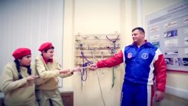 RAW Russian cadets take part in Mannequin challenge with pop singers