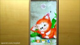 Free cute live wallpaper with adorable animated foxy fo