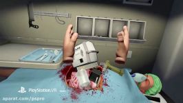 تریلر بازی Surgeon Simulator VR  PSX 2016