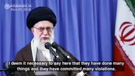 اتمام حجت رهبر انقلاب تمدید تحریم ها علیه ایران