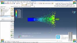 Simulation shooting Bullet By using SPH method for modeling TNT explosion in Aba