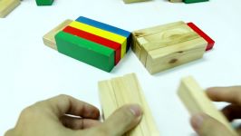 Wooden Building Blocks Toys for Children