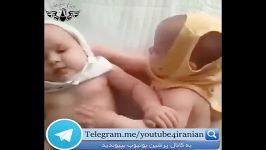 حرکات خیلی باحال خنده دار 2 نی نی کوچولوی جیگر ناناز