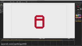 How to create and animate digital number in Anime Studio  MOHO Pro