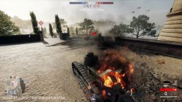 گیم پلی بسیار جالب تانک در Battlefield 1