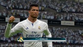 dribbling goalkeeper with Cristiano ronaldo PES 2017