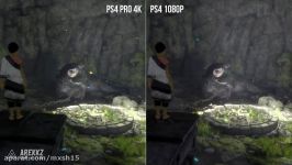 مقایسه گرافیکی بازی The Last Guardian در PS4 PS4 Pro