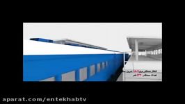 انیمیشن بازسازی سانحه برخورد قطارهای مسافری