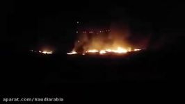 الجیش السعودی یحرق الحوثیین بسلاح m132 فی جازان