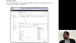 Coursera هفته اول شروع تعاملی 9  EC2 Security Groups and SSH   Port 22
