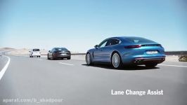 پورشه Panamera جدید  دستیار تغییر خط