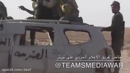 دور دور رزمندگان الحشد الشعبی خودروی انتحاری داعش