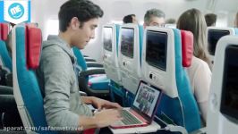 تبلیغ جالب بسیار زیبا شرکت هواپیمایی ترکیش ایرلاینز