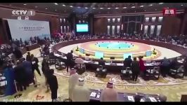 دنبال كردن محمد بن سلمان توسط باراك اوباما در اجلاس G20