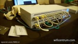 تست پهنای باند قابل انتقال توسط روتر MikroTik CCR 1036