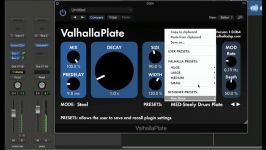 Valhalla DSP Plate Demo