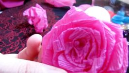 طرز ساختن گل گلدان دکوری کاغذکشی  آموزش کاردستی