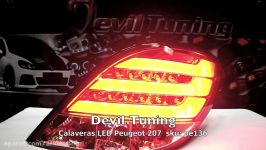 LED Peugeot 207  DEVIL TUNING