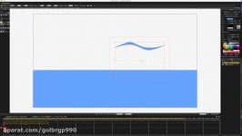 How to make water waves in Anime Studio  MOHO Pro