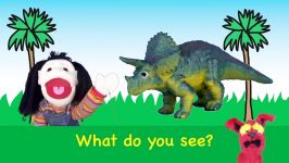 What Do You See Song  Dinosaurs  Learn English Kids