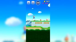 گیم پلی بازی SUPER MARIO RUN