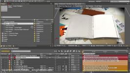 آموزش افتر افکت 3D Flip Book Effect After Effects Tuto