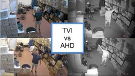 مقایسه کیفیت دوربین های TVI در مقابل AHD