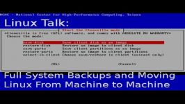 Moving Linux from Machine to Machine