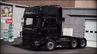 مد کامیون Scania Megamod v 6.5.5 برای یورو تراک 2