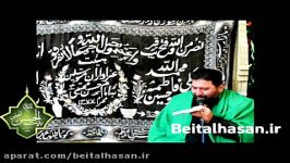 مداحی حاج سید صادق مرعشی 22 صفر 95 بیت الحسن ع