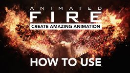 Gif Animated Fire Photoshop Action www.graphiran.com