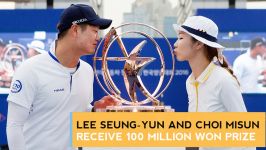 Lee Seungyun Choi Misun win 100 million won archery prize